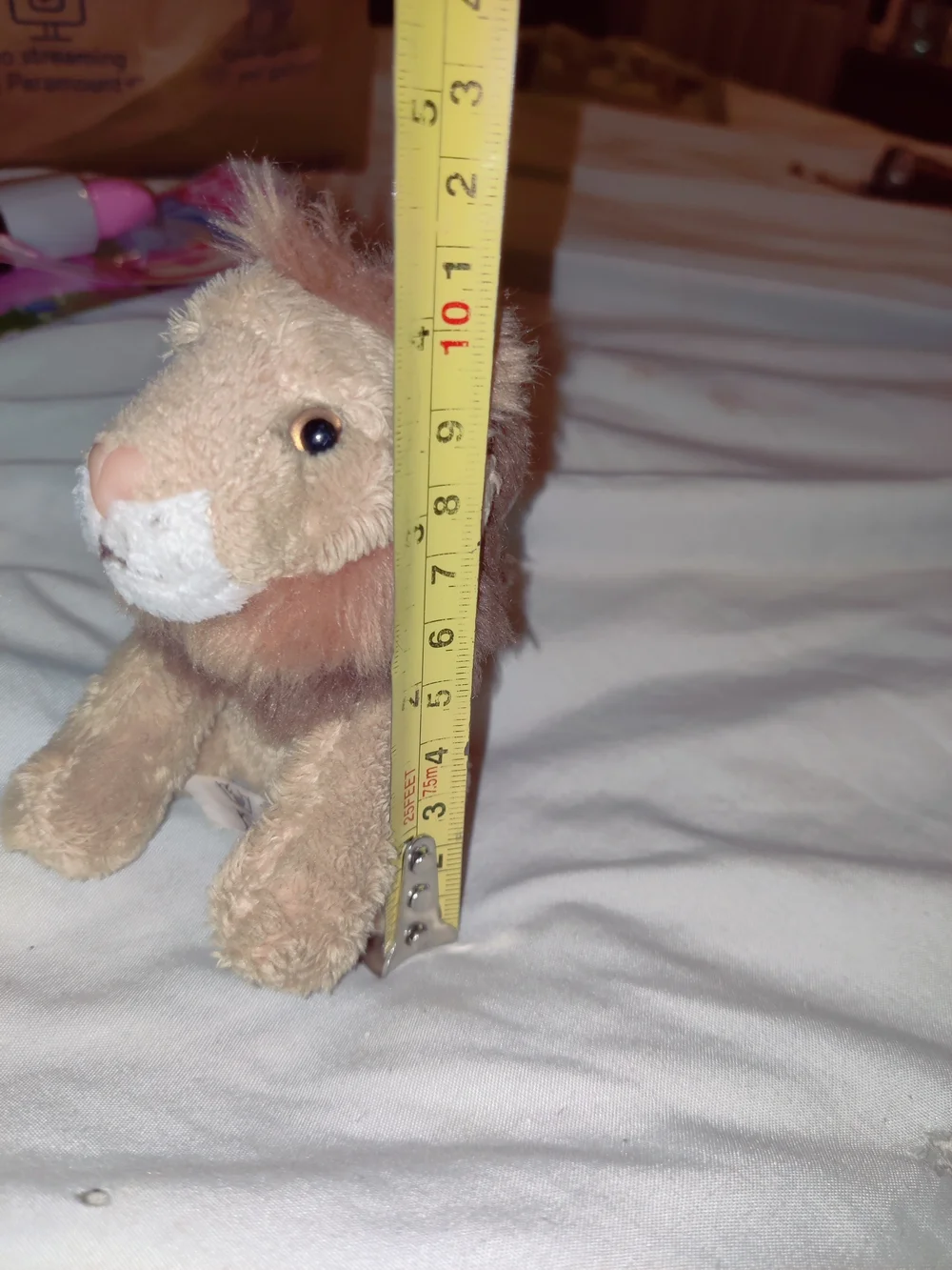 Y2K Aesthetic South Africa Lion Plush Keychain | Cute Cargo Bag Charm